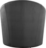 Alessio Velvet Swivel Accent Chair with Deep Button Tufting for a Chic Contemporary Living Space
