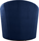 Alessio Velvet Swivel Accent Chair with Deep Button Tufting for a Chic Contemporary Living Space