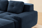 CORDELIA 153" 4-Seater Sofa with 2 Ottomans