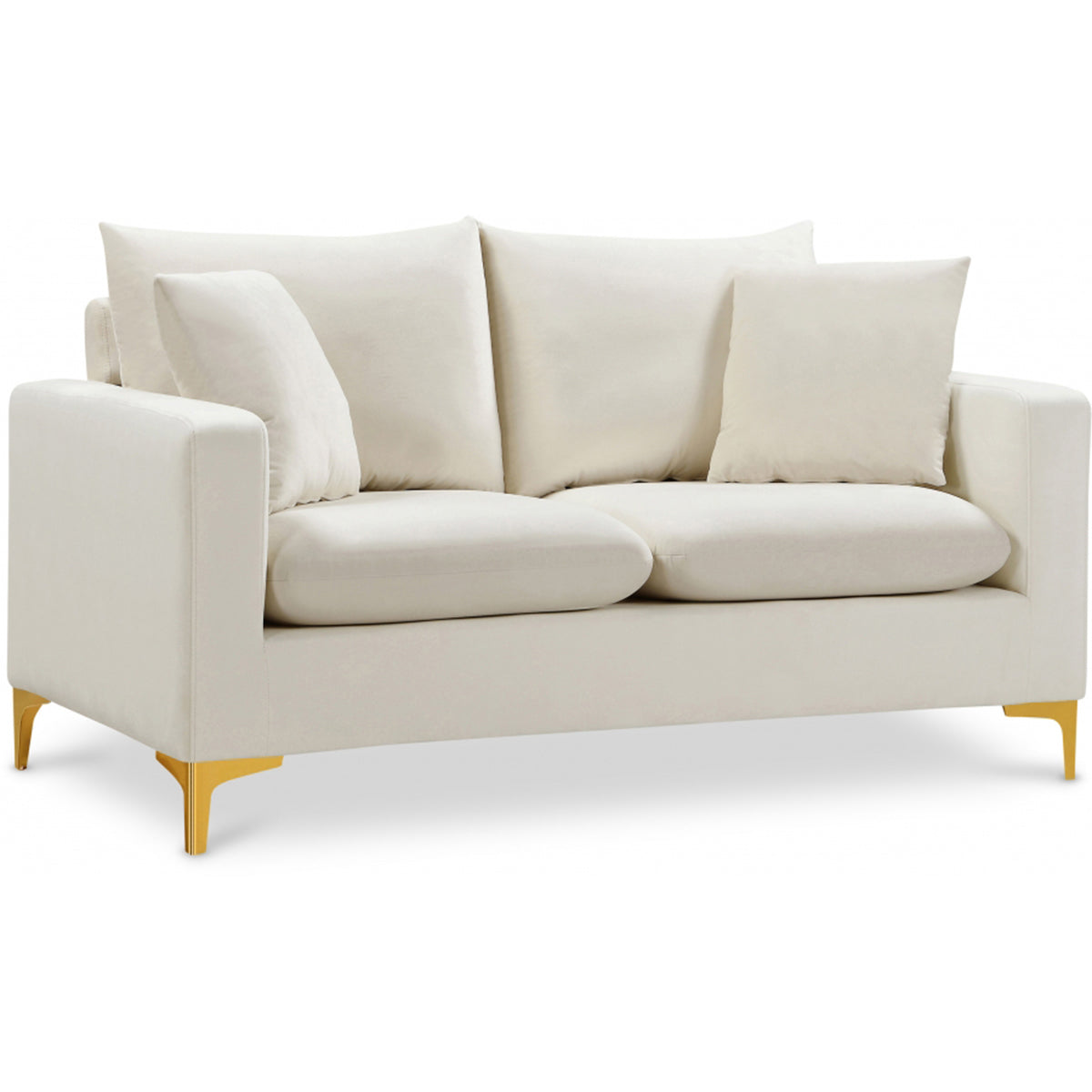 Naomi Velvet Loveseat