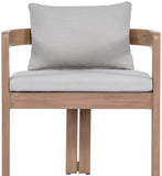 Newport Water Resistant Fabric Upholstered Outdoor Patio Dining Chair