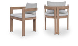 Newport Water Resistant Fabric Upholstered Outdoor Patio Dining Chair