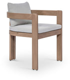 Newport Water Resistant Fabric Upholstered Outdoor Patio Dining Chair