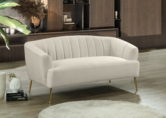 Tori Velvet Loveseat