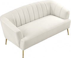 Tori Velvet Loveseat