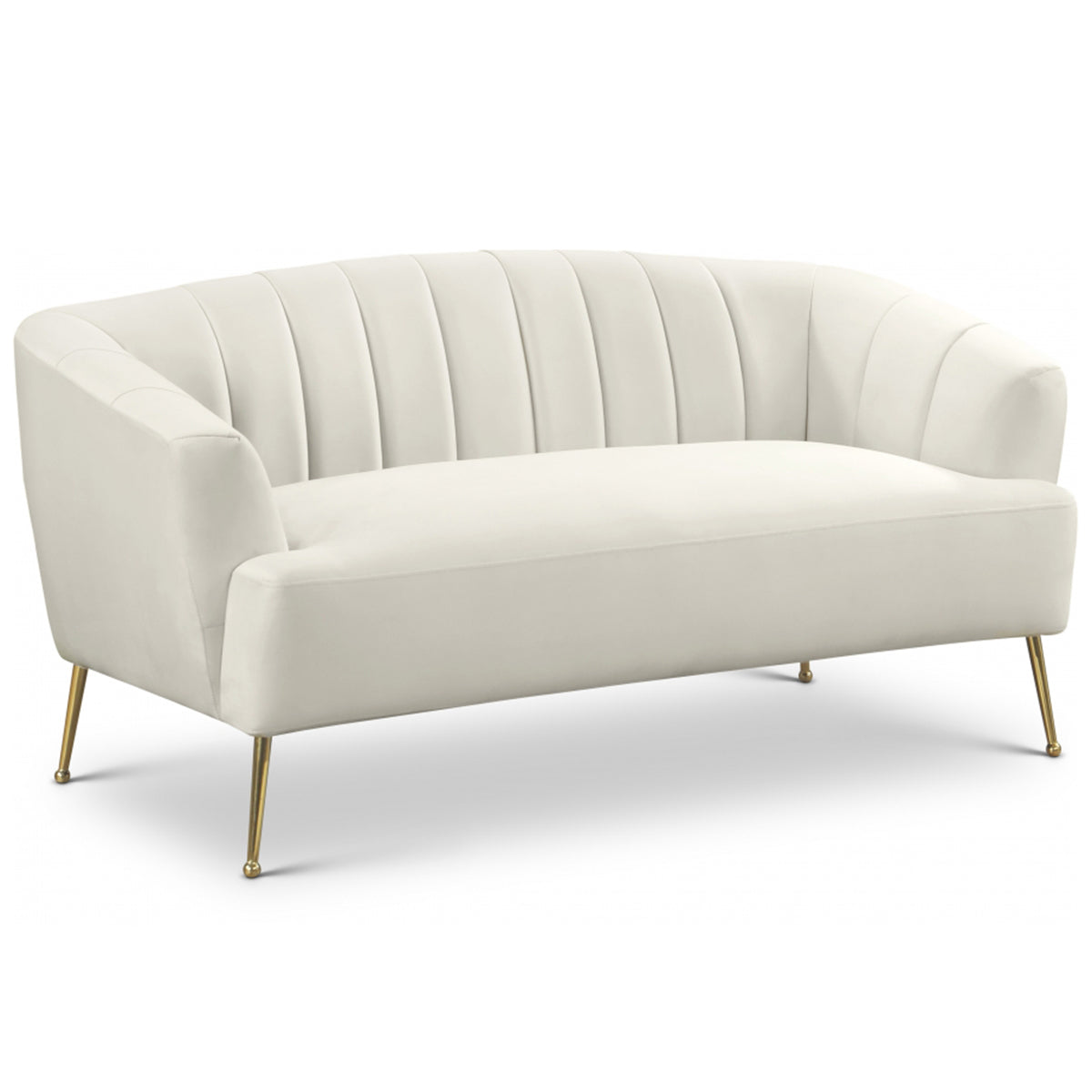 Tori Velvet Loveseat