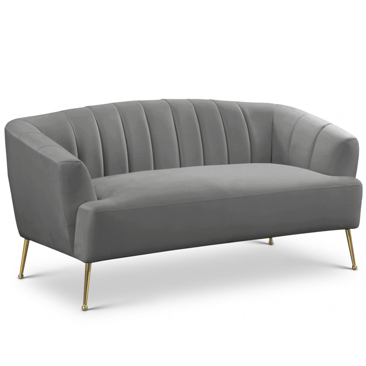 Tori Velvet Loveseat