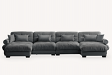 CLOUDIES 173" Sofa 4 Seater with 2 Ottoman