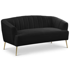 Tori Velvet Loveseat