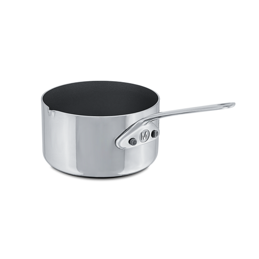 Mauviel M'MINIS Sauce Pan With Cast Stainless Steel Handle, 2.7-In
