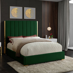 Becca Velvet King Bed