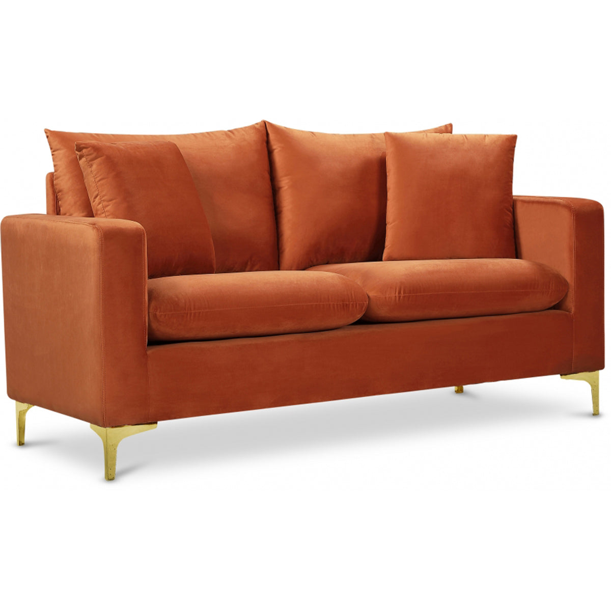 Naomi Velvet Loveseat