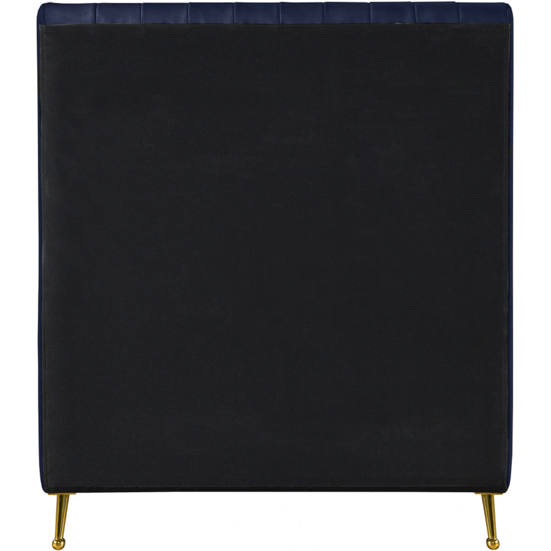 Zara Velvet Twin Bed