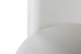 Rotunda Glamorous Contemporary Accent Chair with Gold Metal Legs for Chic Living Room Style