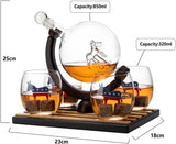 Democratic Party Wine & Whiskey Decanter Set
