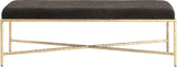 Valley - Bench With Gold Frame