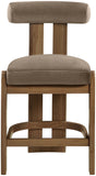 Arienzo - Velvet Upholstered Counter Stool (Set of 2)