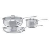 Mauviel M'COOK 5-Ply 5-Piece Cookware Set With Cast Stainless Steel Handles