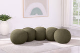 Apollo - Boucle Fabric Bench