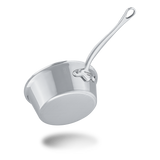 Mauviel M'COOK 5-Ply Splayed Saute Pan With Cast Stainless Steel Handle