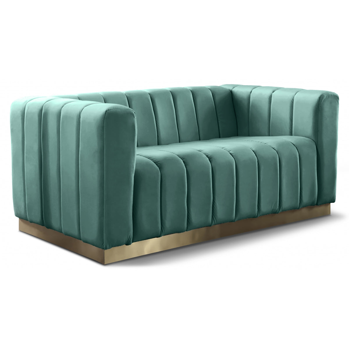 Marlon Velvet Loveseat