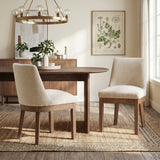 Codie Modern Upholstered Dining Chairs (Set of 2)