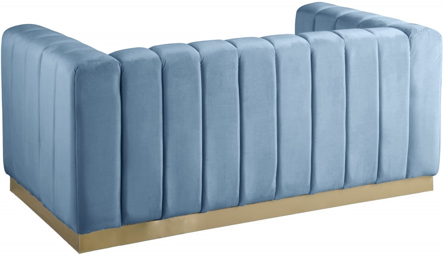 Marlon Velvet Loveseat