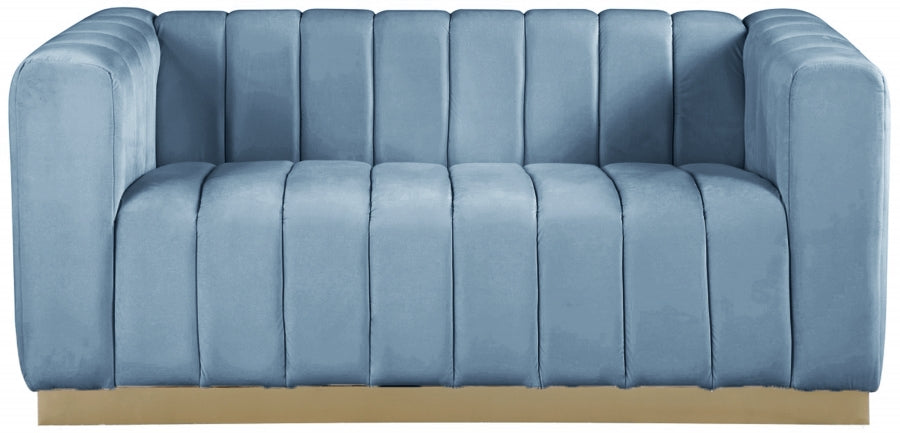 Marlon Velvet Loveseat