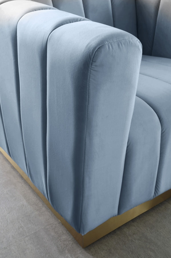 Marlon Velvet Loveseat