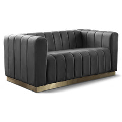 Marlon Velvet Loveseat