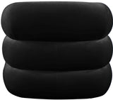 Roxbury Velvet Accent Chair - Stylish Contemporary Design with Deep Channel Tufting for Comfort