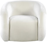 Roxbury Velvet Accent Chair - Stylish Contemporary Design with Deep Channel Tufting for Comfort