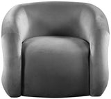 Roxbury Velvet Accent Chair - Stylish Contemporary Design with Deep Channel Tufting for Comfort