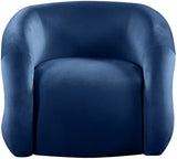 Roxbury Velvet Accent Chair - Stylish Contemporary Design with Deep Channel Tufting for Comfort