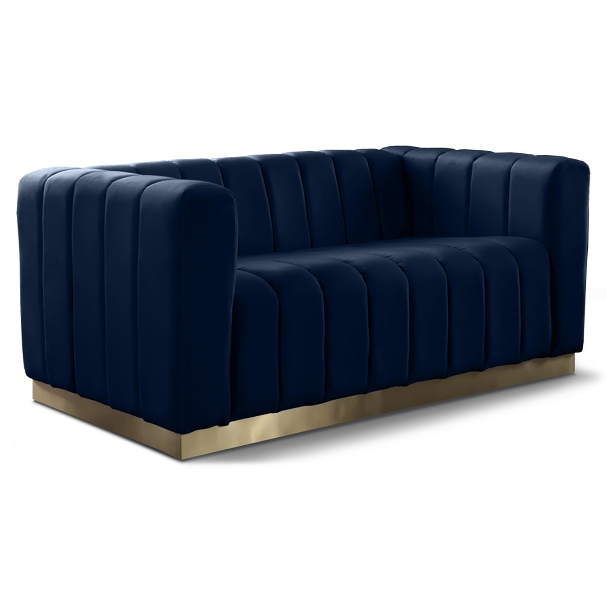 Marlon Velvet Loveseat