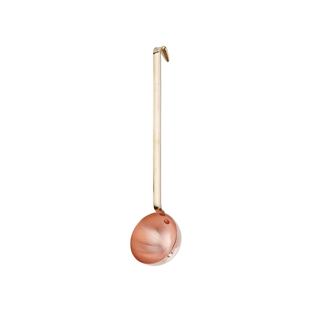 Mauviel M'PASSION Copper Ladle With Brass Handle, 3.5-In