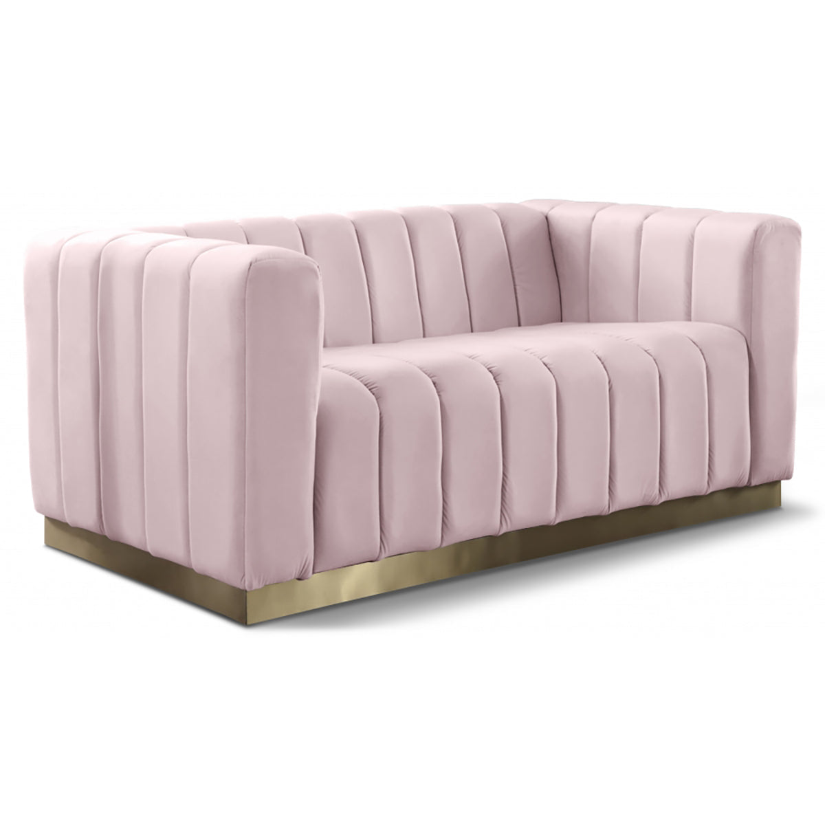 Marlon Velvet Loveseat