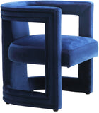 Blair Contemporary Barrel Accent Chair - Plush Cushion Support and Stylish Modern Design for Any Space