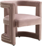 Blair Contemporary Barrel Accent Chair - Plush Cushion Support and Stylish Modern Design for Any Space