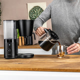 ZWILLING Enfinigy Glass Drip Coffee Maker 12 Cup, Awarded the SCA Golden Cup Standard, Black