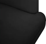 Rays Luxe Velvet Accent Chair with Brushed Gold Legs - Stylish Contemporary Seating for Any Room