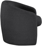Acadia Boucle Fabric Accent Chair - Plush Comfort with Contemporary Rounded Back Design for Any Room