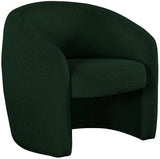 Acadia Boucle Fabric Accent Chair - Plush Comfort with Contemporary Rounded Back Design for Any Room
