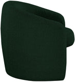 Acadia Boucle Fabric Accent Chair - Plush Comfort with Contemporary Rounded Back Design for Any Room