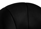 Swanson Velvet Accent Chair - Luxurious Swivel Design with Deep Tufted Back for Contemporary Style