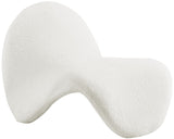 Theodore Faux Shearling Accent Chair - Elegant Contemporary Design for Living Room or Bedroom