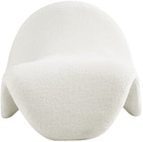 Theodore Faux Shearling Accent Chair - Elegant Contemporary Design for Living Room or Bedroom