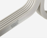 Orderly™ Set of 5 Anti-tangle Ecru Clothes Hangers