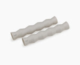 Orderly™ Set of 2 Ecru Clothes Rail Spacer Set