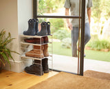 Level™ Adjustable Ecru Shoe Rack